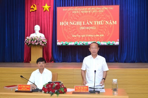 ĐẢNG BỘ PHƯỜNG VŨNG TÀU PHÁT HUY VAI TRÒ HẠT NHÂN LÃNH ĐẠO, TẠO ĐỘNG LỰC PHÁT TRIỂN TOÀN DIỆN