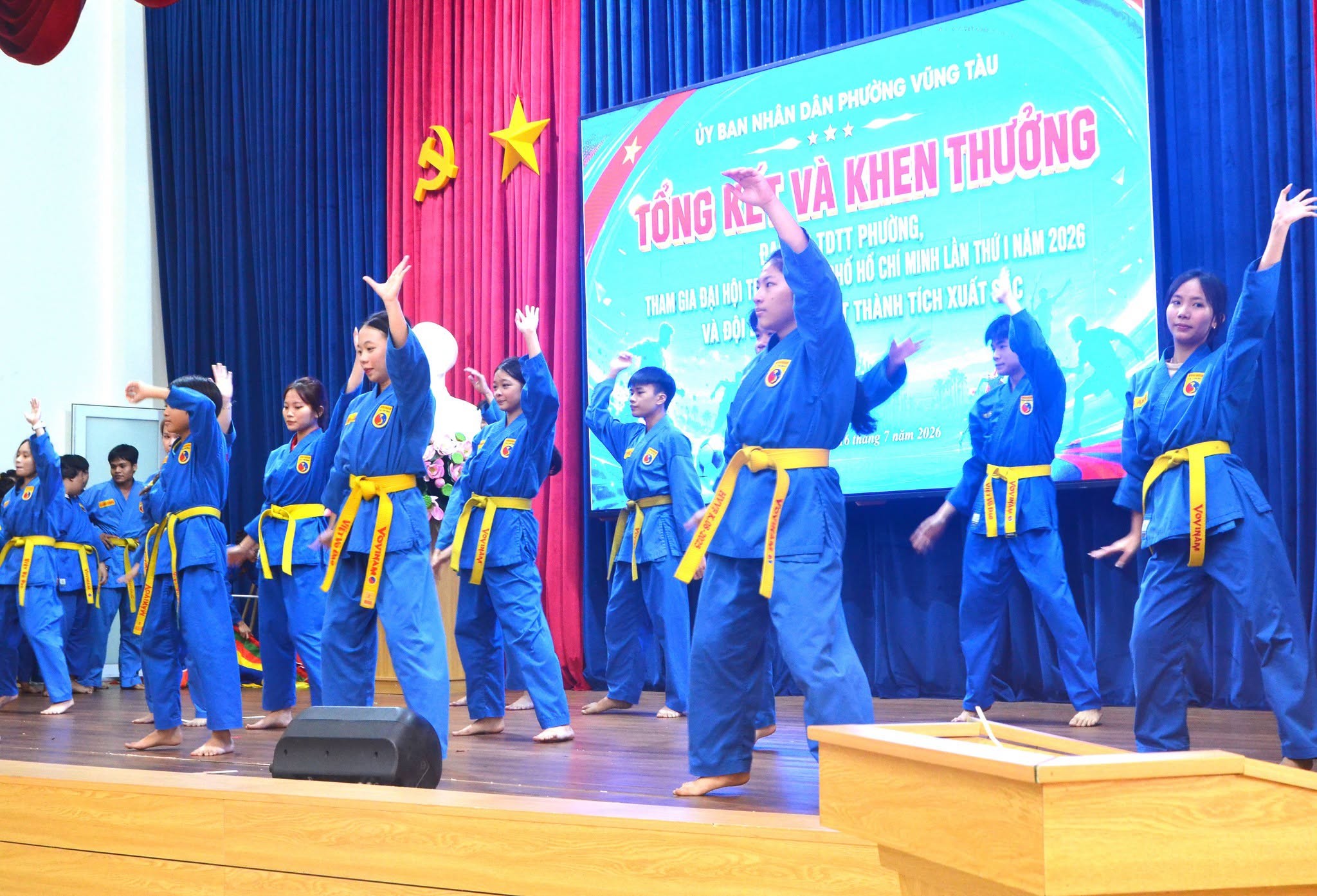 PHƯỜNG VŨNG TÀU VINH DANH CÁC TẬP THỂ, CÁ NHÂN XUẤT SẮC TRONG CÁC KỲ ĐẠI HỘI THỂ DỤC THỂ THAO