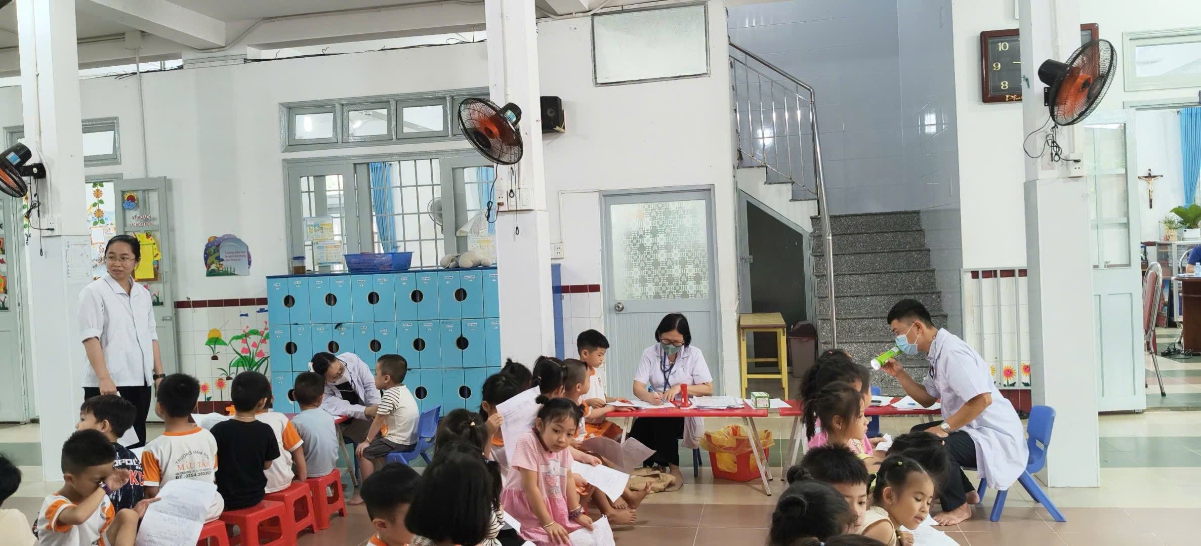 Phường Vũng Tàu: Triển khai khám sức khỏe định kỳ cho trẻ mầm non năm 2026
