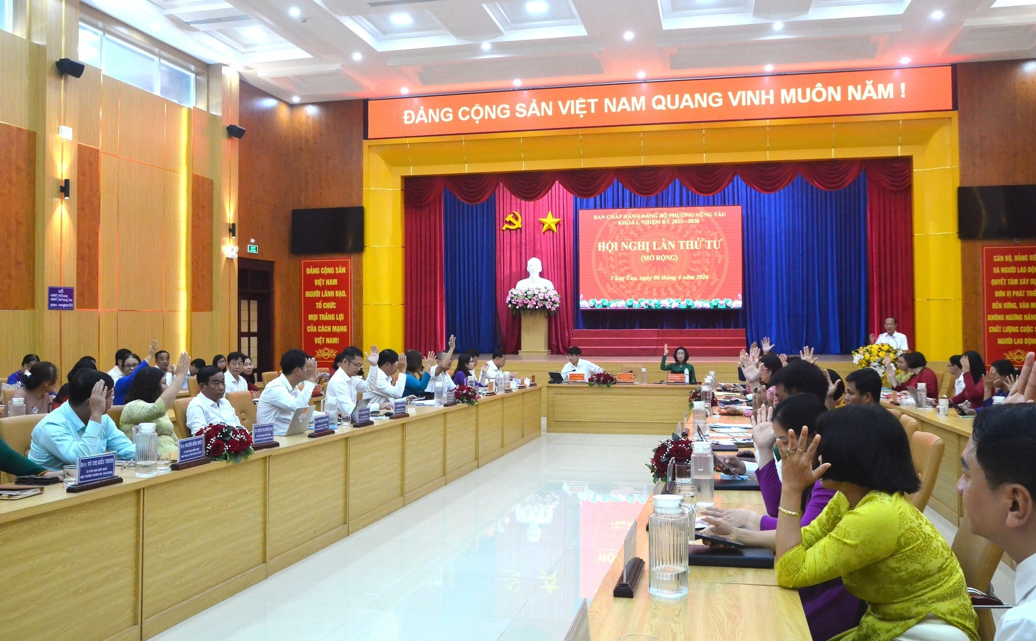 Đảng ủy phường Vũng Tàu sơ kết quý I, triển khai nhiệm vụ trọng tâm quý II năm 2026