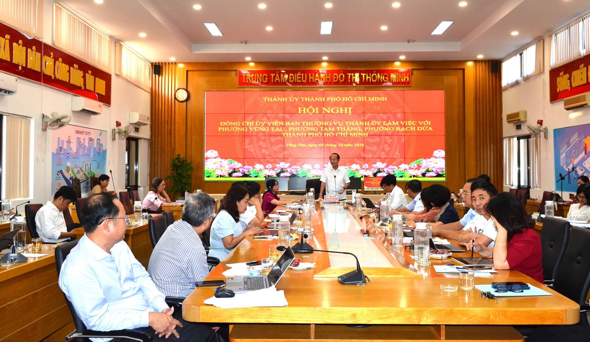 VŨNG TÀU, TAM THẮNG, RẠCH DỪA DUY TRÌ ĐÀ TĂNG TRƯỞNG, TẬP TRUNG THÁO GỠ CÁC ĐIỂM NGHẼN, HOÀN THÀNH NHIỆM VỤ CHÍNH TRỊ 2026