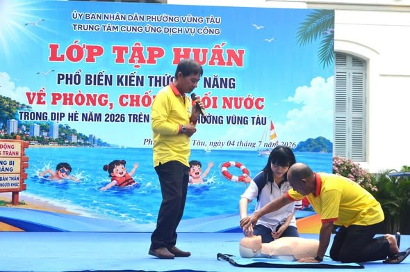 PHƯỜNG VŨNG TÀU TRIỂN KHAI CHƯƠNG TRÌNH PHÒNG, CHỐNG TAI NẠN, THƯƠNG TÍCH TRẺ EM GIAI ĐOẠN 2026 – 2030