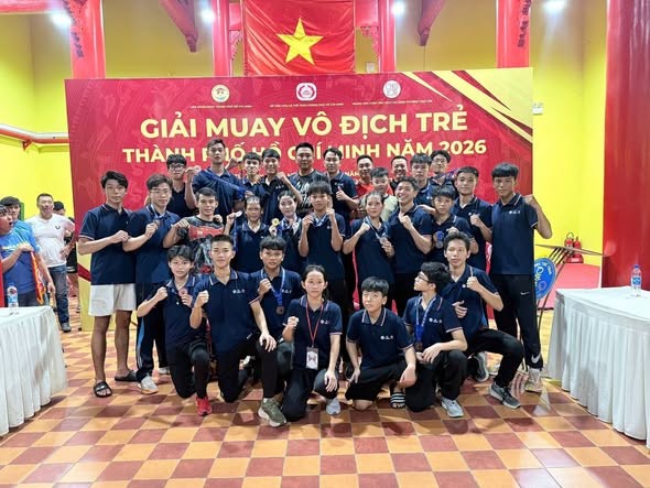 ĐOÀN THỂ THAO PHƯỜNG VŨNG TÀU ĐẠT 14 HUY CHƯƠNG TẠI GIẢI MUAY VÔ ĐỊCH TRẺ THÀNH PHỐ HỒ CHÍ MINH NĂM 2026
