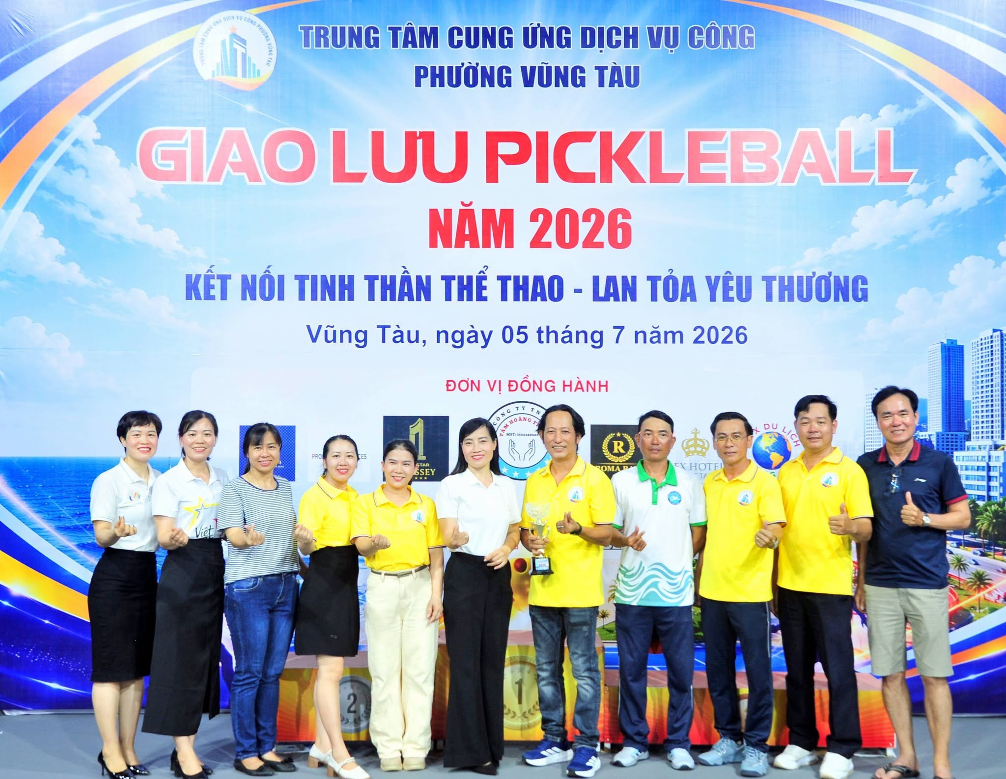 LAN TỎA NĂNG LƯỢNG TÍCH CỰC TỪ CHƯƠNG TRÌNH GIAO LƯU PICKLEBALL 2026