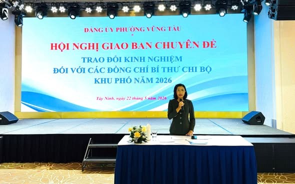 PHÁT HUY VAI TRÒ CỦA CHI BỘ KHU PHỐ TRONG THỰC HIỆN NHIỆM VỤ CHÍNH TRỊ