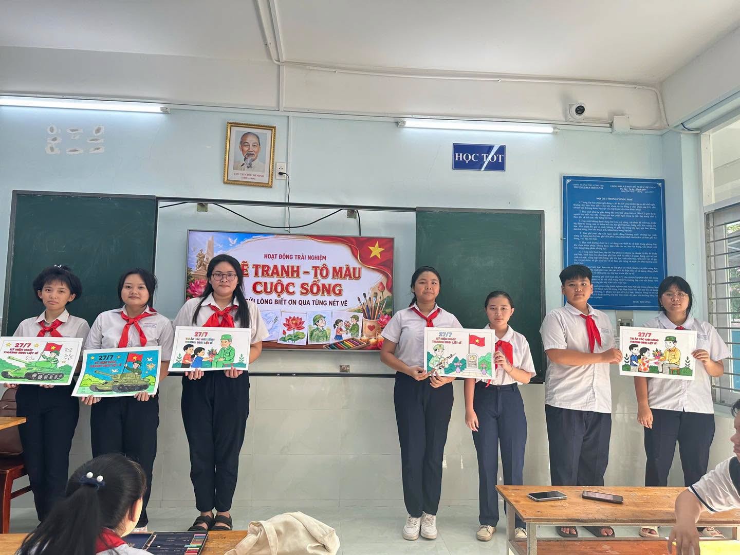 TRƯỜNG THCS THẮNG NHÌ TỔ CHỨC CÁC HOẠT ĐỘNG GIÁO DỤC TRUYỀN THỐNG NHÂN KỶ NIỆM 79 NĂM NGÀY THƯƠNG BINH - LIỆT SĨ (27/7/1947 – 27/7/2026)