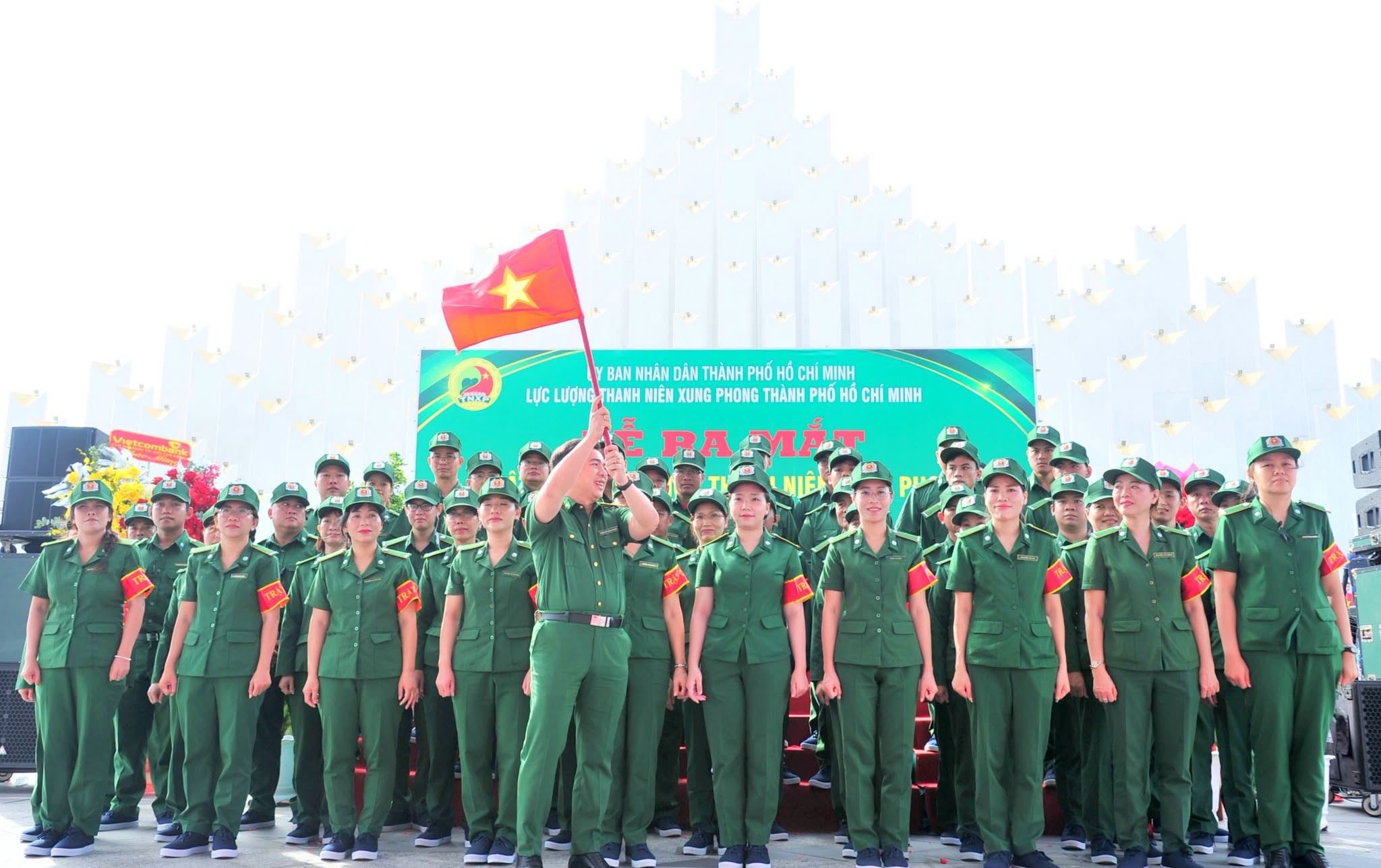 RA MẮT LỰC LƯỢNG TRẬT TỰ VIÊN DU LỊCH THANH NIÊN XUNG PHONG TẠI PHƯỜNG VŨNG TÀU
