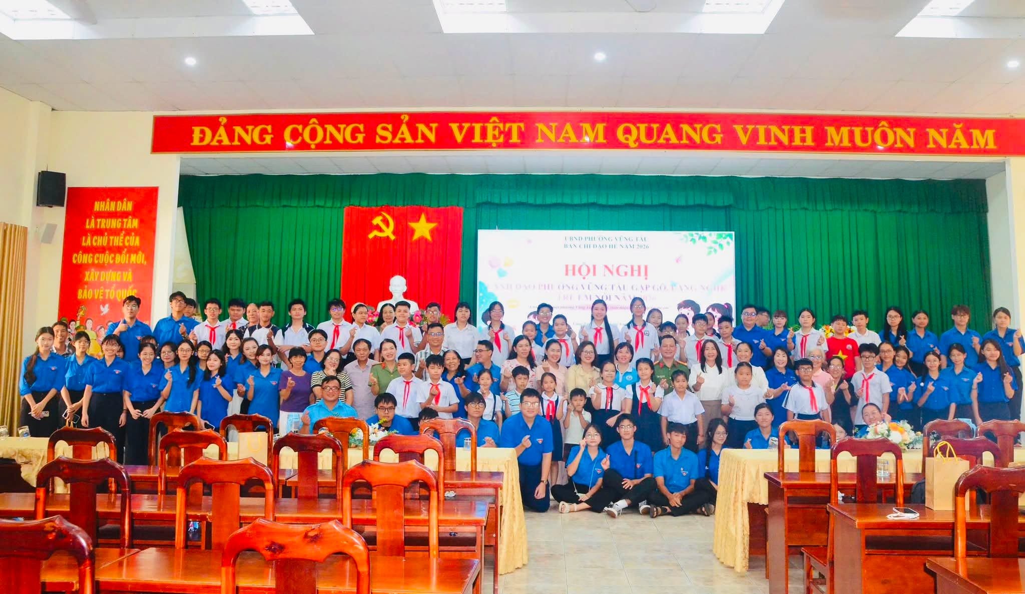 LÃNH ĐẠO PHƯỜNG VŨNG TÀU GẶP GỠ, LẮNG NGHE TRẺ EM NÓI