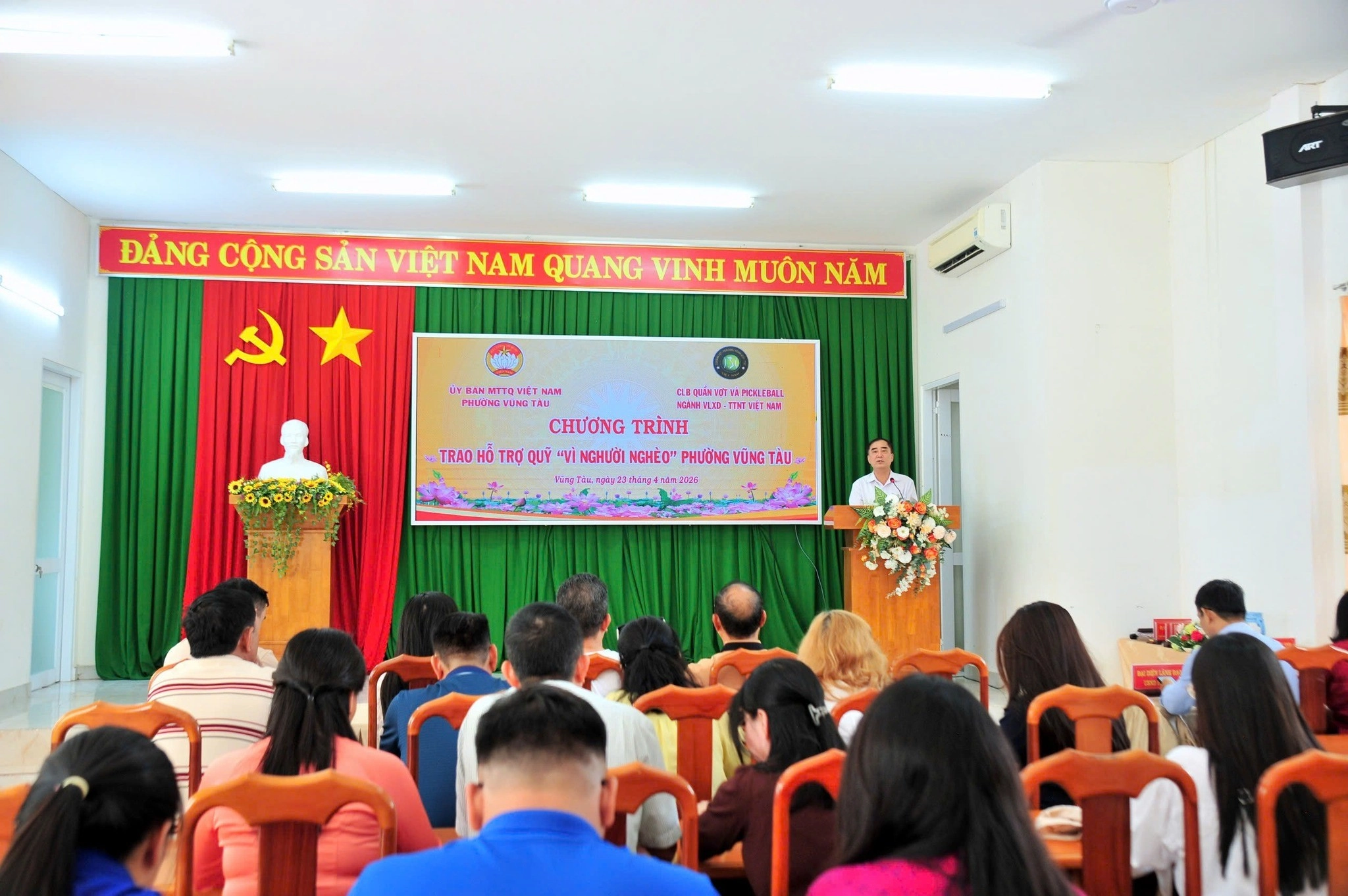 CÔNG TÁC TIẾP NHẬN NGUỒN HỖ TRỢ AN SINH XÃ HỘI TẠI PHƯỜNG VŨNG TÀU